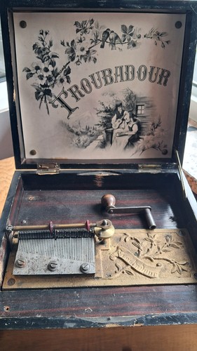 Polyphon troubadour mit 15 - "troubadour",