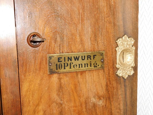 Pfennig schild für - 10,