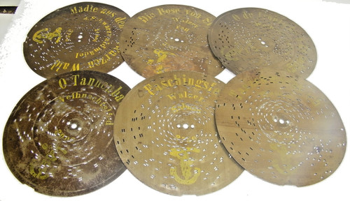 Polyphon blechplatte 16 5 - x, 16,5