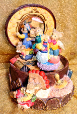 Vintage Enesco Spieluhr Mäuse