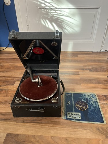 Columbia koffergrammophon 112 - koffergrammophon,