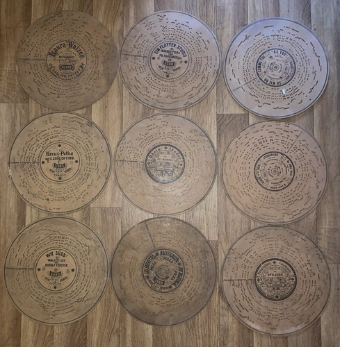Polyphon platten konvolut - polyphon, 9