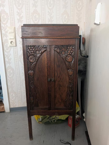 Antikes standgrammophon - antikes,