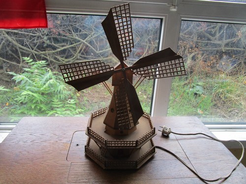 Windmühle aus holz 1960er - aus,