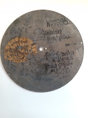 Orig blechplatte 18cm für - orig.,
